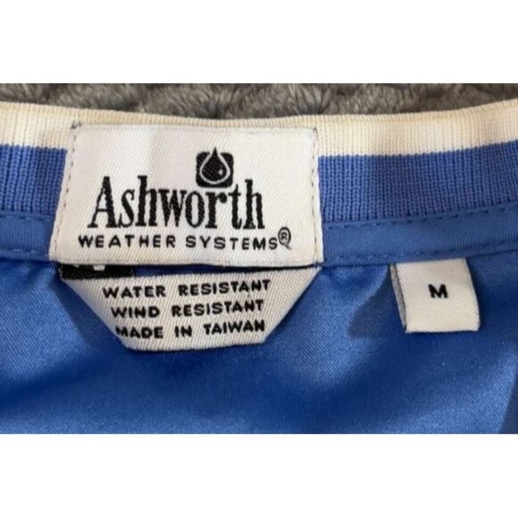 Ashworth Womens Blue Wind Water Resistant Pullover Golf Jacket M 2005 U.S. Open - Picture 4 of 7